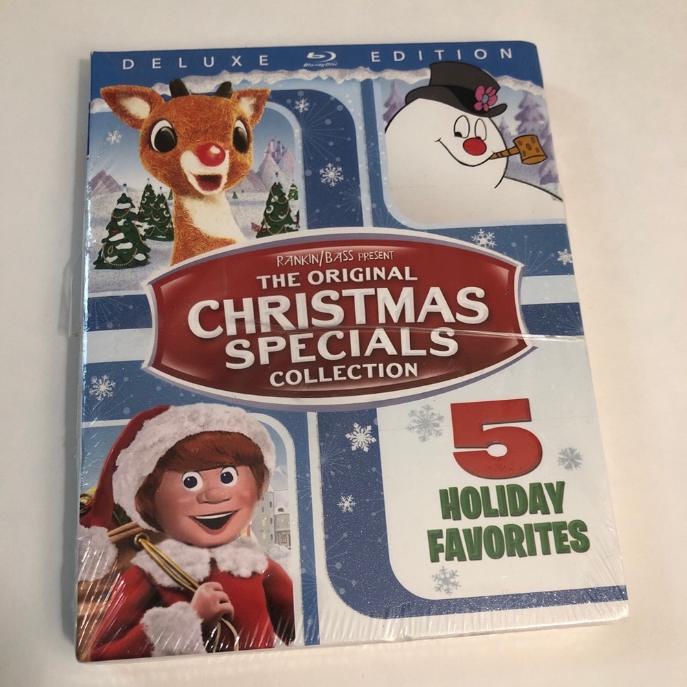 New Original Christmas Specials Collection 4 Blu-Ray Deluxe Edition Kids Movie